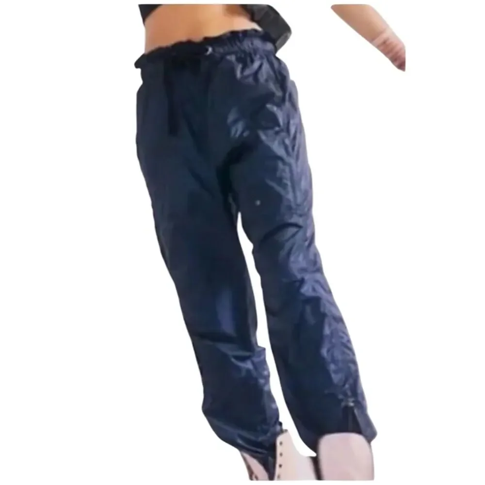 FP MOVEMENT Back to the Future Navy blue sporty pull on pants joggers Size Small